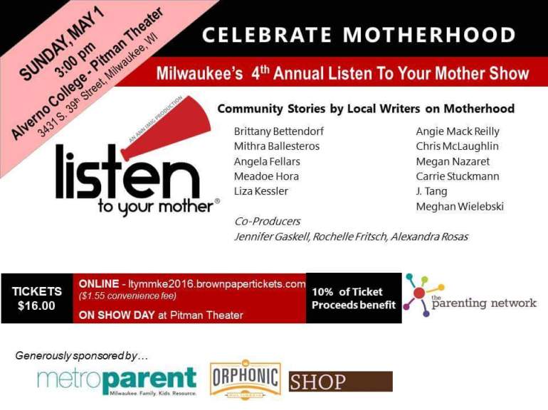 Listen to Your Mother with Angie Mack Reilly