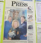 front cover ozaukee press angie mack dick waterman jim brunnquell